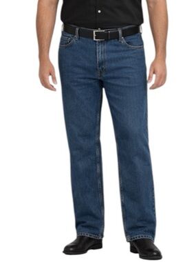 C.E. Schmidt Workwear Men Jeans Big & Tall Classic Straight Leg Blue  38” x36”